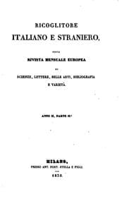 Tapa de Ricoglitore italiano e straniero