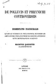 Tapa de De Pollucis et Phrynichi controversiis
