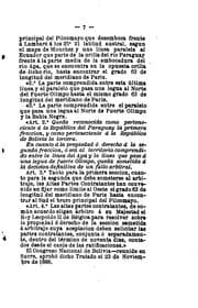 Tapa de Intereses americanos: Bolivia y Paraguay, arreglo de límites: artículo ...