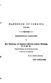 Tapa de The Handbook of Jamaica