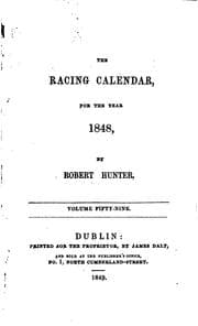 Tapa de the racing calendar