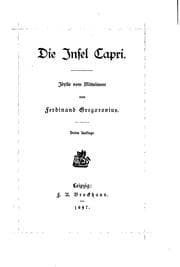 Tapa de Die Insel Capri: Idylle vom Mittelemeer