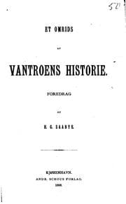 Tapa de Et omride af vantroens historie. Foredrag af H. G. Saabye
