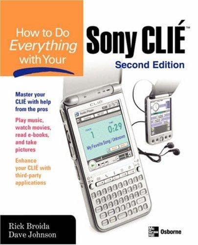 Tapa de How to do everything with your Sony CLIÉ