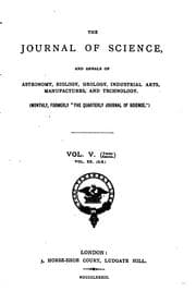 Tapa de The Journal of Science