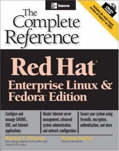 Tapa de Red Hat Enterprise Linux & Fedora Edition (DVD)