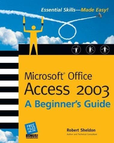 Tapa de Microsoft Office Access 2003