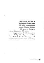 Tapa de The Editorial Review