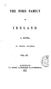 Tapa de The Ford family in Ireland