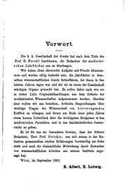 Tapa de Medizinische Jahrbücher