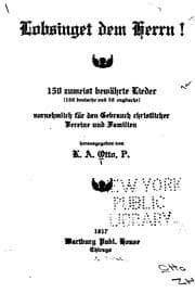 Tapa de Lobsinget dem Herrn!: 150 zumeist bewährte Lieder(100 deutsche und 50 ...