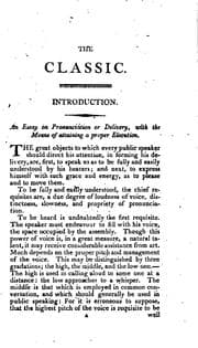 Tapa de The Classic; Or, Summary of Mental Improvement and Moral Entertainment ...