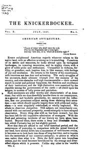 Tapa de The Knickerbocker: Or, New-York Monthly Magazine