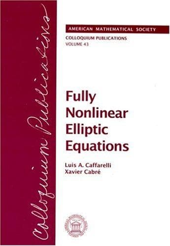 Tapa de Fully nonlinear elliptic equations