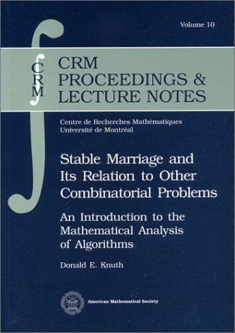 Tapa de Stable marriage and its relation to other combinatorial problems