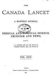 Tapa de Canada Lancet