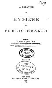 Tapa de A Treatise on hygiene and public health v. 2