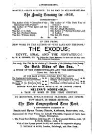 Tapa de THE CHRISTIAN YEAR BOOK; CONTAINING A SUMMARY OF CHRISTIAN WORK, AND THE ...