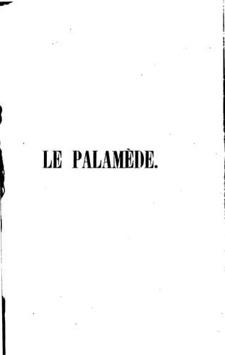 Tapa de Palamède.
