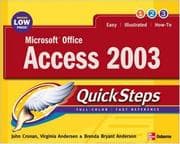 Tapa de Microsoft Office Access 2003 QuickSteps