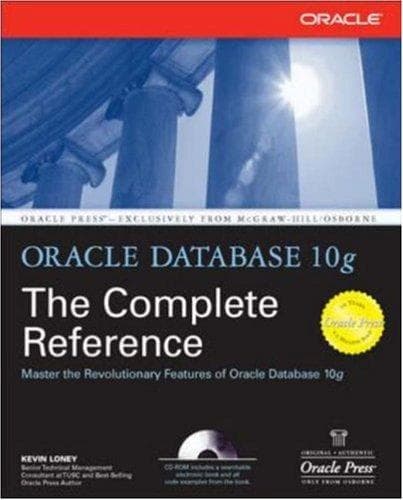 Tapa de Oracle Database 10g