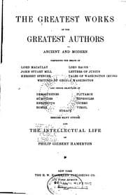 Tapa de The Greatest Works of the Greatest Authors, Ancient and Modern ...