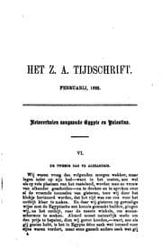 Tapa de Het Zuid afrikaansche tijdschrift