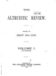 Tapa de The Altruistic Review