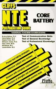 Tapa de Cliffs National teacher examinations
