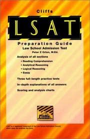 Tapa de Cliffs law school admission test