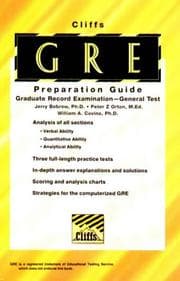 Tapa de Graduate Record Examination general test
