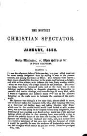 Tapa de The Monthly Christian Spectator. 1851-1859