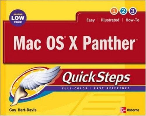 Tapa de Mac OS X Panther QuickSteps