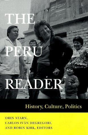 Tapa de The Peru reader