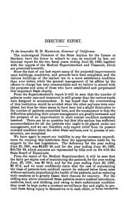 Tapa de Report (Stockton State Hospital (Calif.)). 1877