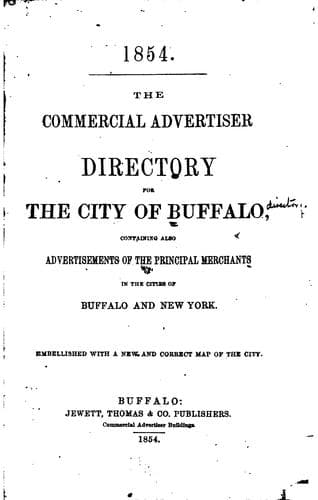 Tapa de The Buffalo Directory