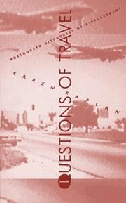 Tapa de Questions of travel