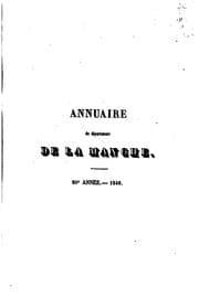 Tapa de Annuaire du Département de la Manche