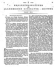 Tapa de Allgemeine Literatur-zeitung