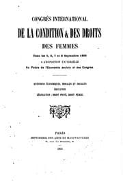 Tapa de Questions économiques, morales et sociales, éducation, législation--droit ...