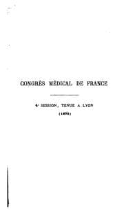 Tapa de Congrès médical de France [comptes rendus]. v.4, 1872