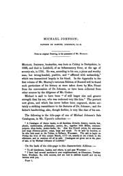 Tapa de Graphic illustrations of the life and times of Samuel Johnson