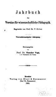 Tapa de Verein für wissenschaftliche Pedagogik