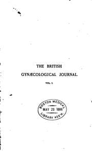 Tapa de The British Gynaecological Journal