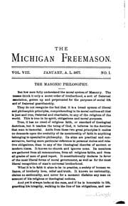 Tapa de Freemason's Monthly