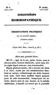 Tapa de Bibliothèque homoeopathique: publiée par la Sociéte Hahnemannienne fédérative...