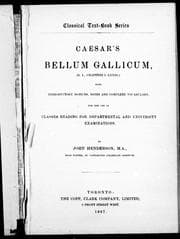Tapa de Caesar's Bellum gallicum, (B.I., Chapters I.-XXXIII)