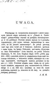 Tapa de Dyaryusze sejmowe