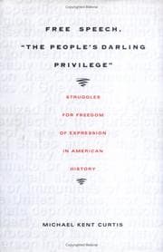 Tapa de Free speech, "the people's darling privilege"