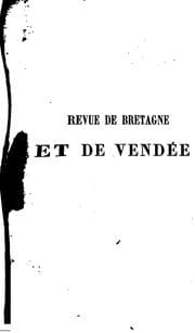 Tapa de Revue de Bretagne et de Vendée